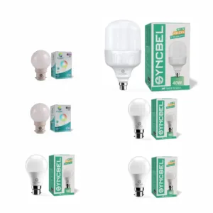 6-Pack Combo: 3x9W Light Bulb, 2x0.5W Night Bulb, 1x40W Hammer Bulb